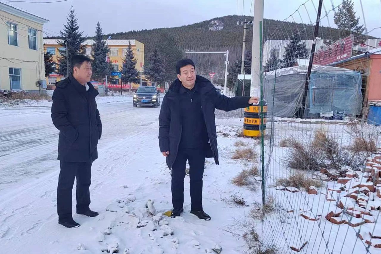 漠河市委常委副市长孙志勇深入图强镇阿木尔镇督导检查燃气领域安全